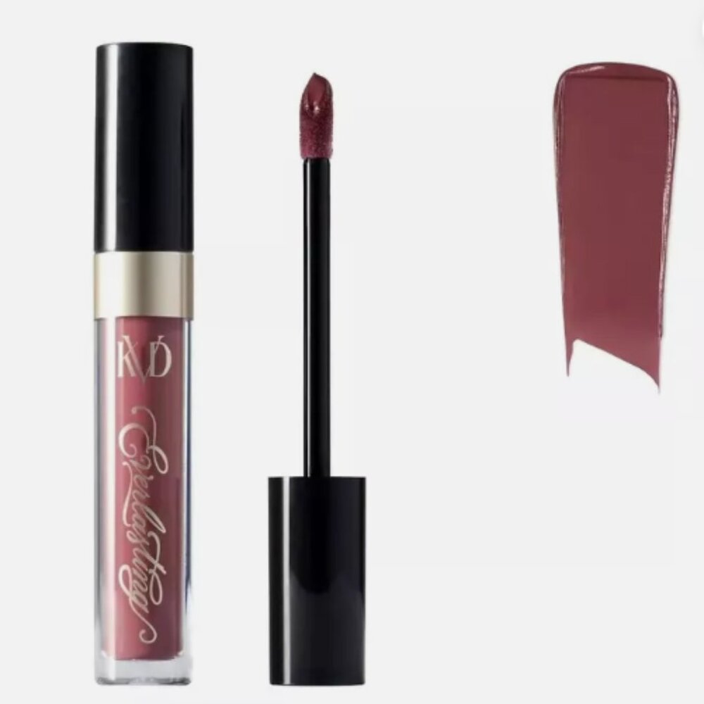 KVD Everlasting Hyperlight Vegan Transfer-Proof Liquid Lipstick Queen Of Poisons